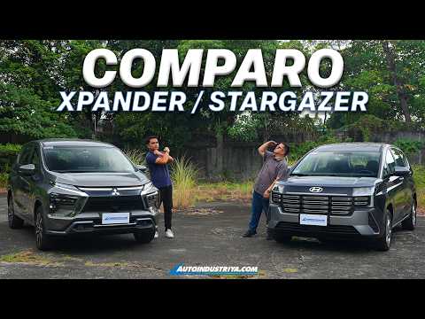 7-seater MPV Comparo: 2026 Hyundai Stargazer GLS vs Mitsubishi Xpander GLS