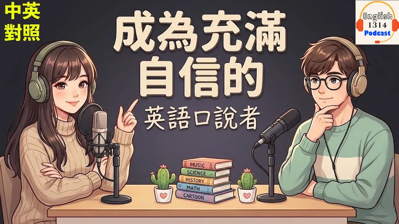 如何自信開口說英文｜輕鬆日常對話的英語播客｜英語播客｜英文口語練習