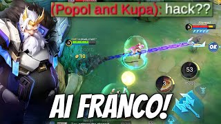 New Franco AI 100% Auto Hook!🔥New Skin | MLBB