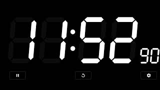 100 Minutes (99:59.99) Countup Timer or Stopwatch (Fullscreen Timer)