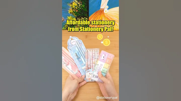 Affordable stationery from Stationery Pal! perfect for school 💗 #shorts