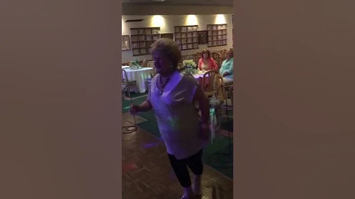 Grandma Jen Jen dancing