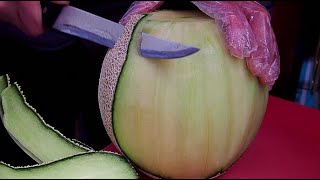 Amazing Fruits Cutting Skills  melon, watermelon, pineapple / korean street food