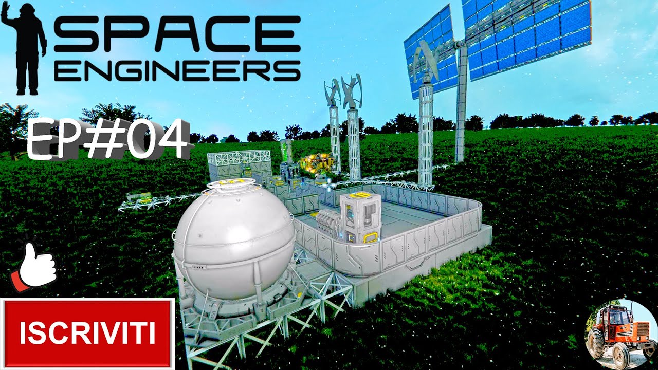 SPACE ENGINEERS ITA EP#04 AMPLIAMENTO BASE ACCEDIAMO AL GAS Gameplay ...