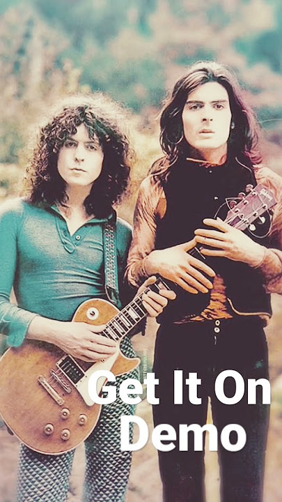 T. Rex - Get IT On - Marc Bolan ( Demo )