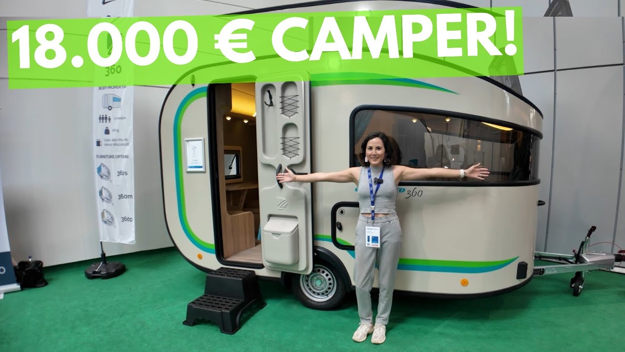 NEU 18.000 € LUXUS MINI CAMPER Carpento Caravan 360 FAHRBAR mit PKW B Führerschein Ultralight 