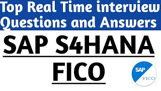 Real Time SAPFICO Interview Questions and Answers