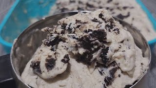 How to Make Cookies and Cream Ice Cream Recipe|Homemade Ice Cream