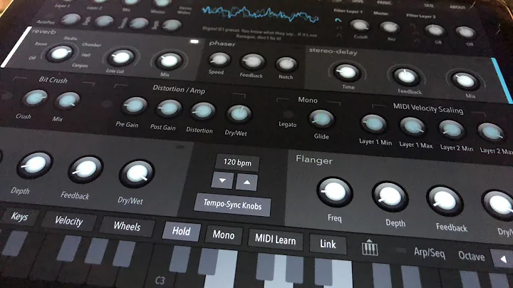 AudioKit Digital D1 - Analog/PCM Synth - Programming Tutorial for the iPad