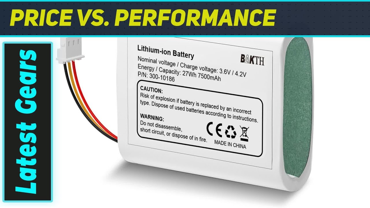 `Ultimate ADT Command Panel Battery Upgrade: 300-10186 Replacement ...