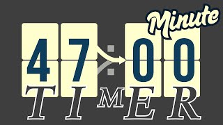 🔔 47-Minute #timer 🎶⏱️