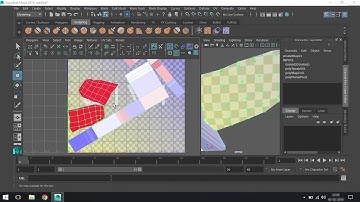 Maya 2016 (28- UV Mapping  Part 2)