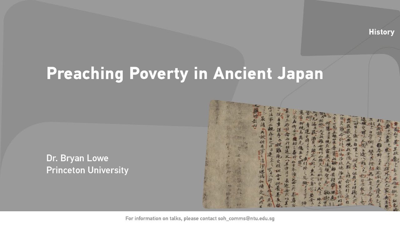 Preaching Poverty in Ancient Japan