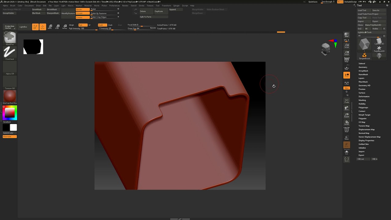 3DS max to ZBrush workflow - YouTube