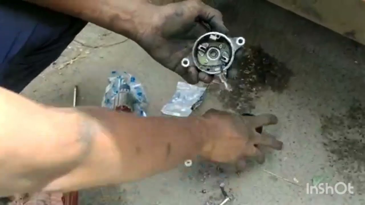Hou TO self motor service Bajaj  campact Auto in Tamil