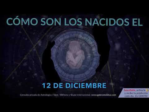 Video: ¿Qué horóscopo es el 12 de diciembre?