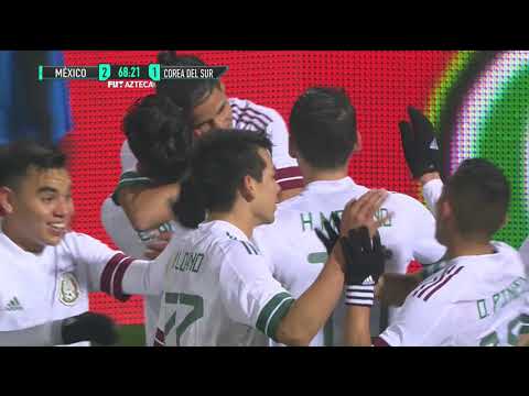 México 3-2 Corea del Sur | Amistoso Internacional | Azteca Deportes | Presentado por AT&T