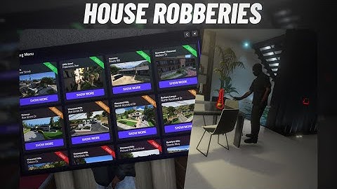 VMS House Robberies | Advanced Burglary with Planning
