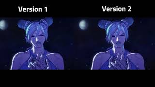 JoJo Part 6 Opening - Heaven's Falling Down 2 versions Comparison