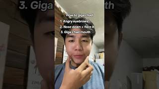 How to giga chad tutorial ? gigachad tutorial chadface gigachadface shorts gigachadtutorial