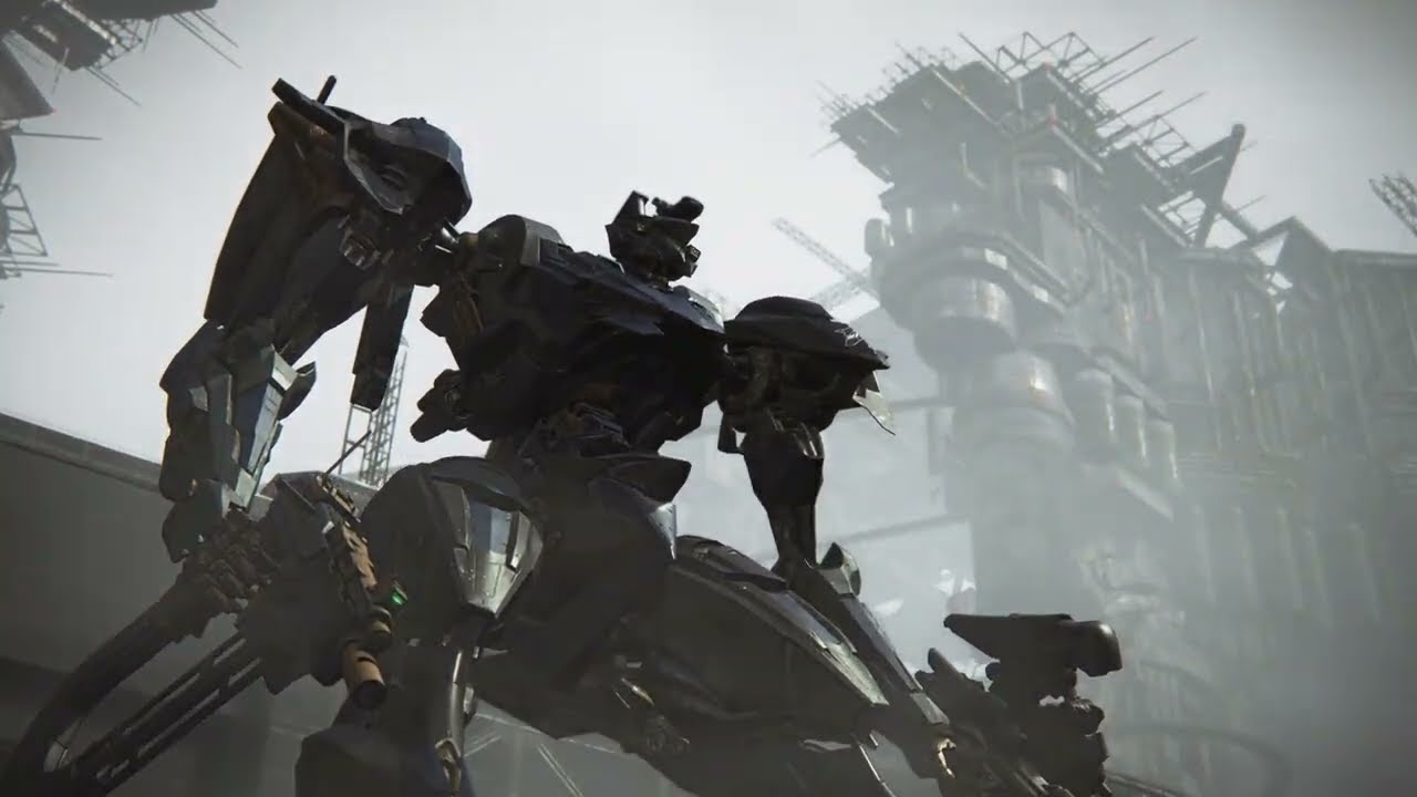 Armored Core 6 - Chapter 1 Operation Wallclimber: HA-T-102 Juggernaut & Rusty Introduction Cutscene