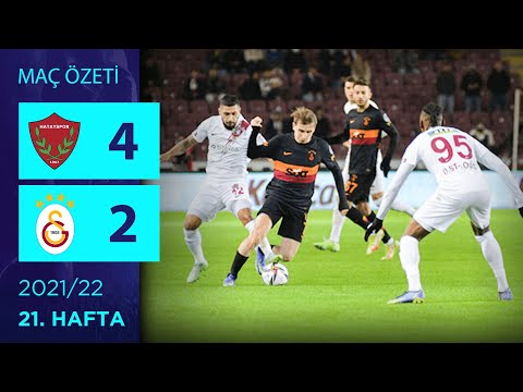 ÖZET: Atakaş Hatayspor 4-2 Galatasaray | 21. Hafta - 2021/22