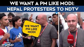 Nepal Protest Breaking | Not Oli, We Want A Prime Minister Like Modi, Says Nepals Youth To NDTV
