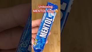 Unboxing MENTOL Gum | Satisfying ASMR #shorts