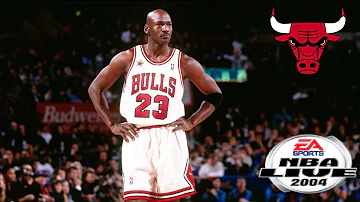 NBA Live 2004 PS2 | The Return of Michael Jordan | Wizards vs Bulls | Season Mode
