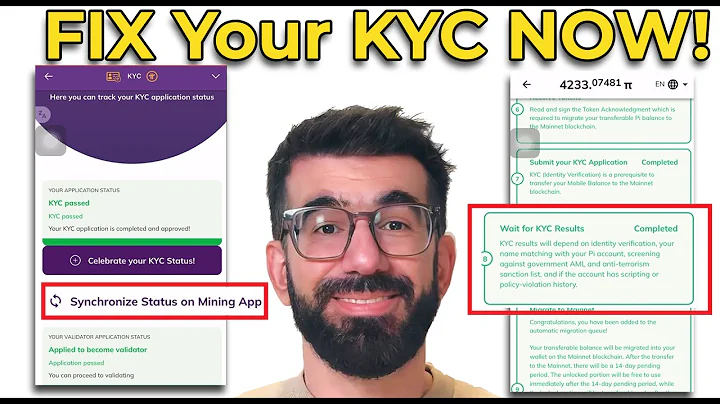 BREAKING! PI Network KYC Update - Sync Feature - Fix KYC in Mainnet Checklist (Step-by-Step Guide)