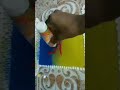 How to make simple rangoli 🌺🌹🏵️💮🌸 #youtubeshorts #shorts #short #ytshorts #viral