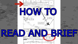 Jeppesen APPROACH CHARTS - How to READ AND BRIEF