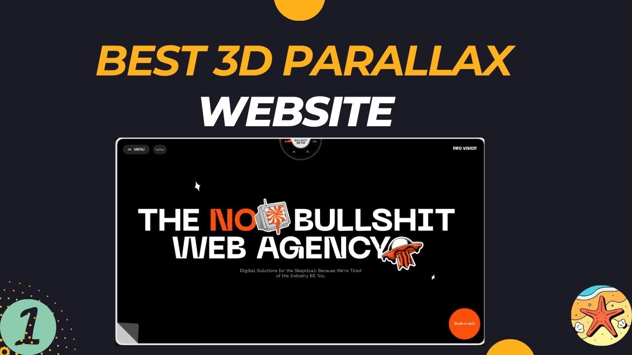 Website 1 || Best 3D websites with parallax scrolling effects in 2025 ...