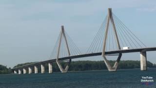 Dänemark Farøbroerne Brücke Farø Insel Falster Storstrøm Storstrømmen Kalvestrøm Seeland Falster