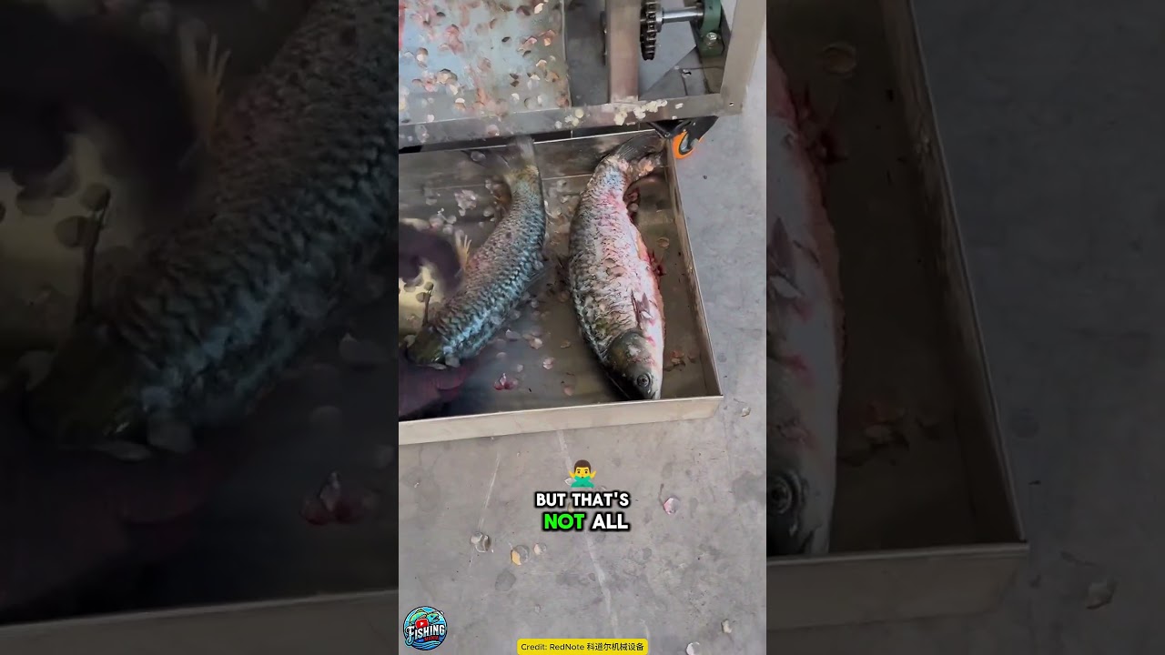 This Machine Cleans Fish in Seconds!