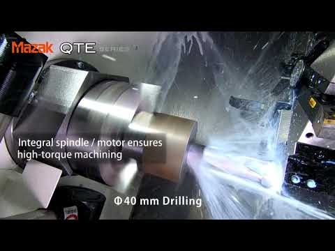 Mazak QTE Series - High Speed, High Accuracy CNC Turning Centers