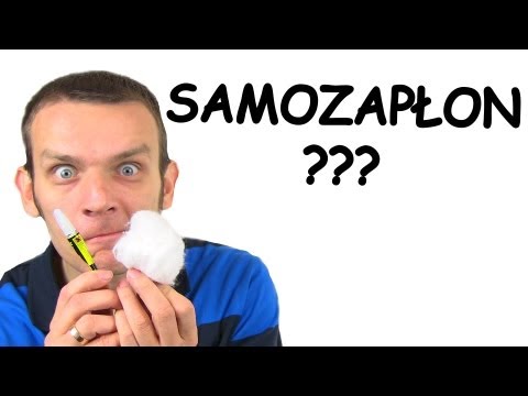 Super klej + wata = SAMOZAPŁON ???