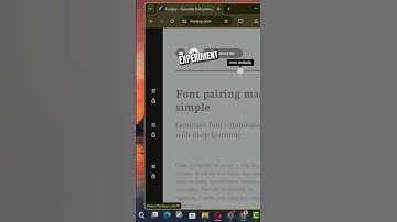 Perfect Font Pairings Made Easy! ✍️💻 #FontDesign #GraphicDesign #DesignTools #Typography