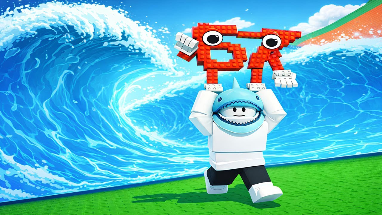 [로블록스] 거대한 쓰나미를 피해서 브레인롯 친구들을 구출해요!! (Escape Tsunami For Brainrots) - 민또 경또 -