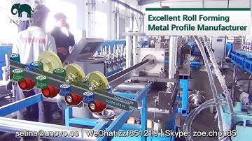 Solar Panel Mounting System C Channel Steel roll forming product manufacturing process