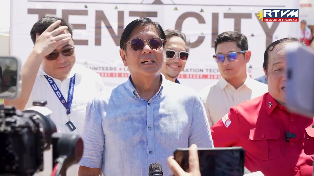 Visit to Bogo Tent City