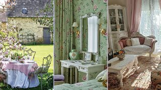 French country style home decorating ideas with shabby chic accent 🌸 #french #shabbychic