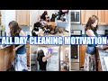 ALL DAY CLEAN WITH ME 2021 | EXTREME CLEANING MOTIVATIN | REFRIGERATOR CLEANING & ORGANIZING
