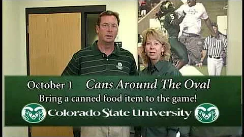 Cans Around the Oval message from Steve and Nancy ...