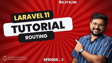 Laravel Malayalam Tutorial - Ep: 3 - Routing  - [2025]