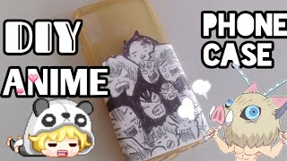 HOW TO CUSTOMIZE ANIME PHONE CASE |DIY|(TUTORIAL!) screenshot 3