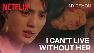 Gu-won chooses Do-hee over himself | My Demon Ep 10 | Netflix [ENG SUB] Resimi
