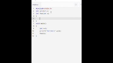Fibonacci Series in C Using Recursion and Global Variables | C Programming Tutorial #fibonnaciseries