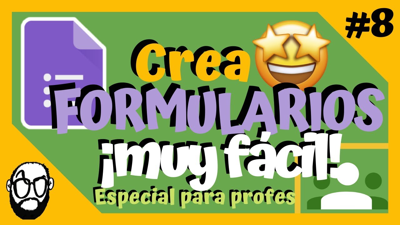 #8 CÓMO CREAR FORMULARIOS DE GOOGLE ¡FÁCIL! | ESPECIAL PROFES 🎓 CÓMO USAR CLASSROOM en 2020