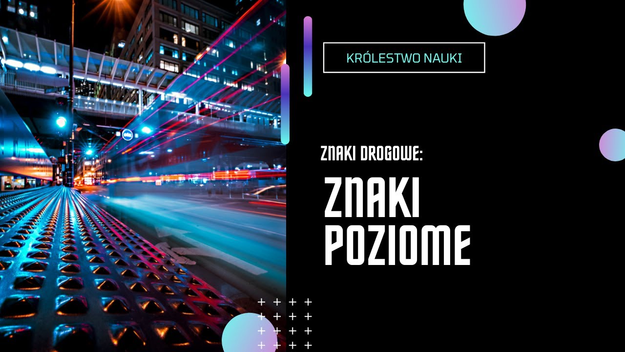 Znaki Drogowe Znaki Poziome YouTube